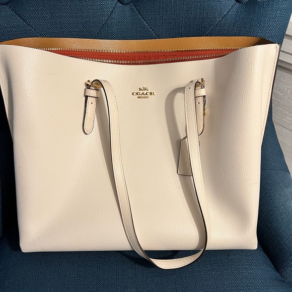 Cream Coach Bag - like new - Picture 1 of 4